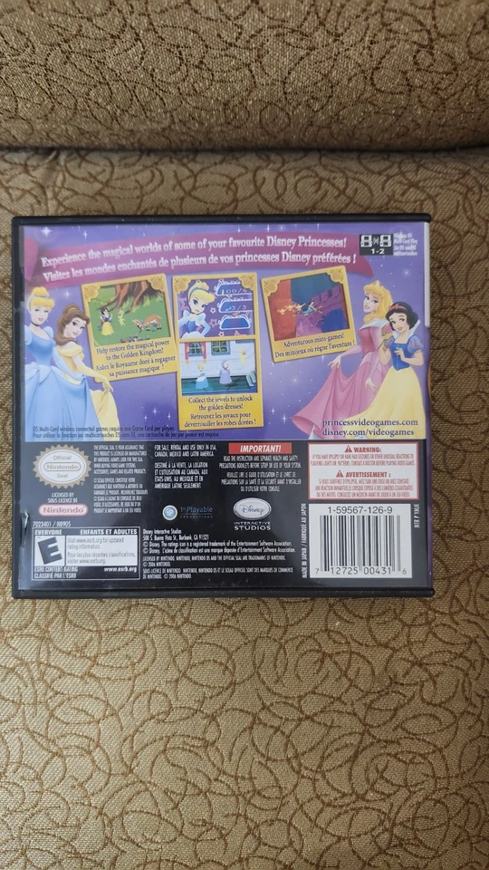 Disney Princess: Magical Jewels (Nintendo DS, 2007) — 第 2/4 张图片
