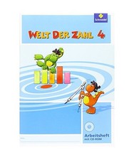 Welt der Zahl 4. Arbeitsheft mit CD-ROM. Hessen, Rheinland-Pfalz und Saarland: A