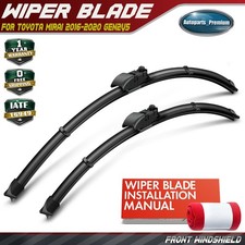 2Pcs Front 26" & 20" Windshield Wiper Blades for Toyota Mirai 2016-2020 Gen2V5