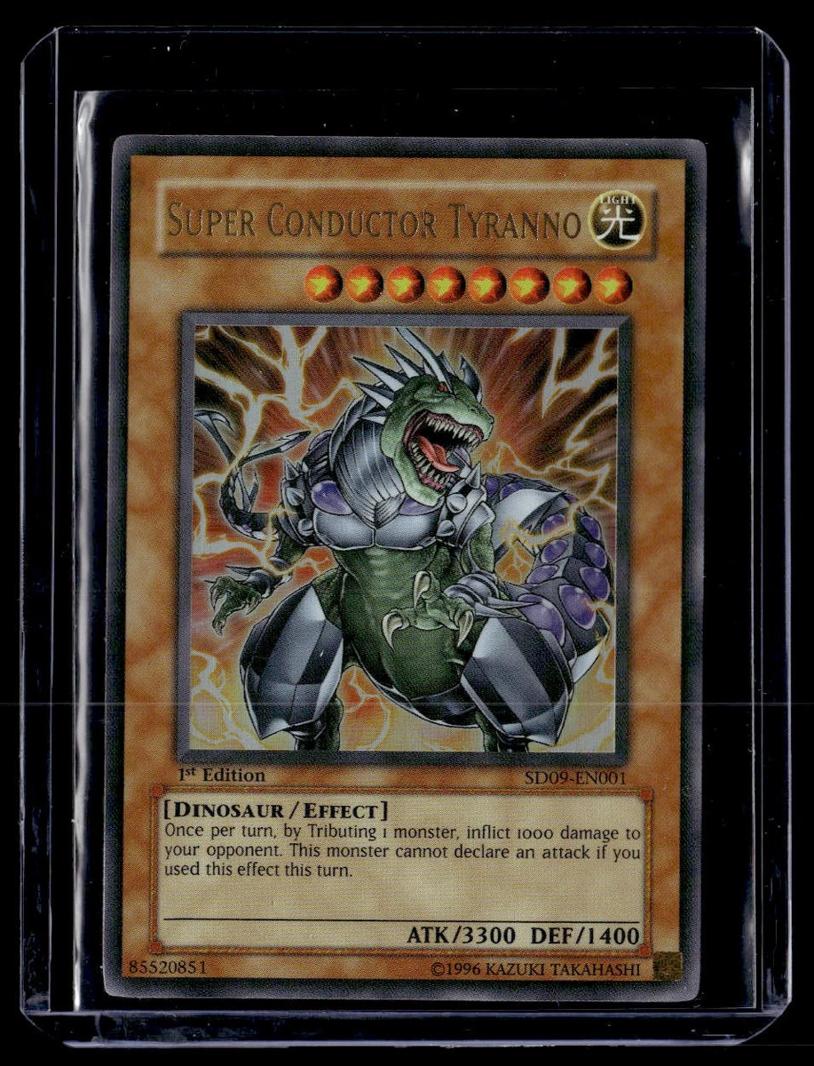 Super Conductor Tyranno SD09-EN001 Structure Deck: Dinosaur's Rage