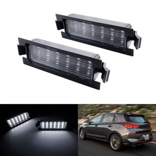 2x Xenon Weiss Kennzeichenbeleuchtung Beleuchtung für Hyundai I30 Sedan GD 12-15