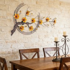 US Retro Large Metal Wall Art Decor for Living Room Wall Art Decoration Home