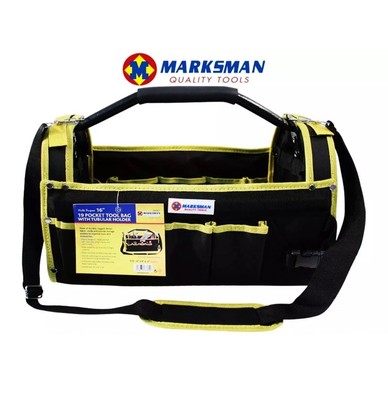 16'' Schwerlast Mehrzweck Zum Selbermachen Werkzeug Aufbewahrungstasche Koffer Reisetasche Gurt Tasche
