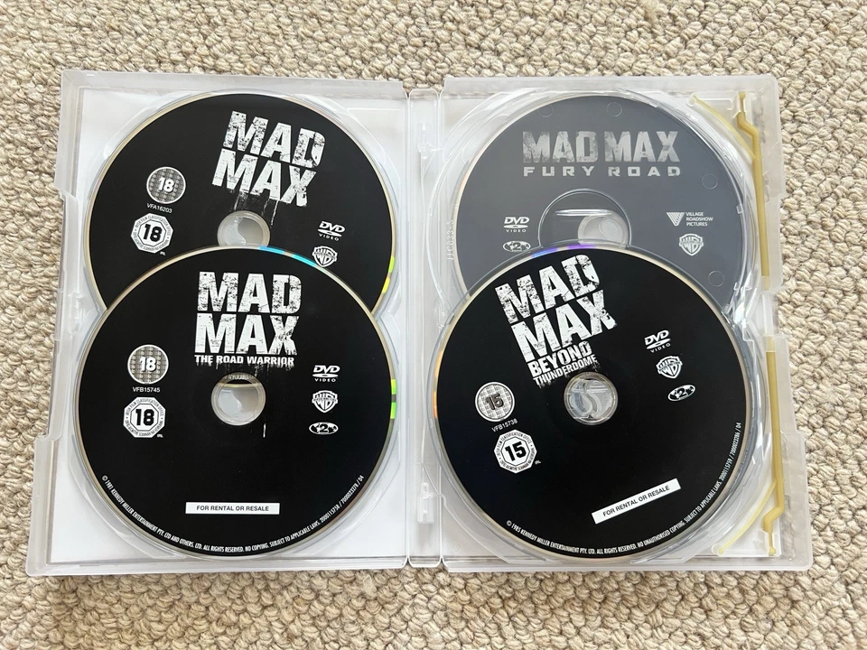 Mad Max Anthology DVD 2015 - Image 3 of 4