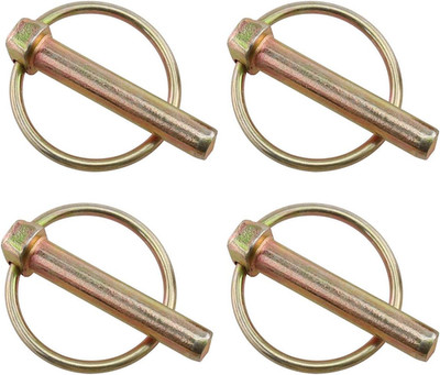 Linch Pin 4PCS 45Mm Heavy Duty Lynch Pin Shaft Locking Pin Fastener Assortment K