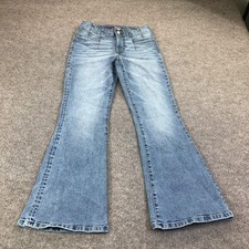 Lucky Brand Stevie High Rise Flare Jeans Womens 6/28 Blue Light Wash Denim 28x32