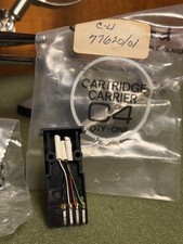 Garrard C4 Turntable Tonearm Cartridge Head Shell Sled Carrier W/Parts 77620