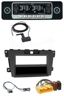 Dietz DAB Bluetooth USB MP3 Car Stereo for Mazda CX-7 (2009-2013)