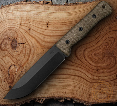 Reiff Knives F6 Leuku Gen 2 Fixed Knife 6'' CPM-3V Steel Blade Micarta Handle