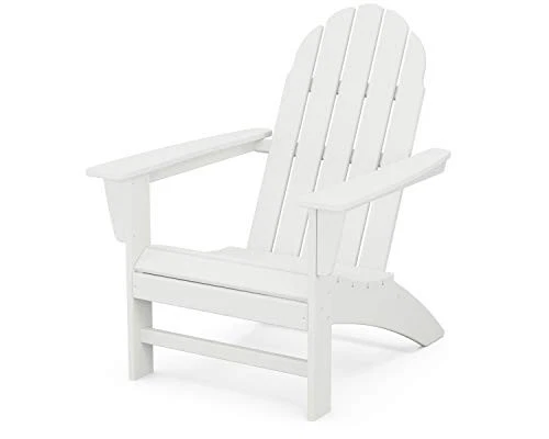 SILLA ADIRONDACK PW-ADIRONDACK DE MADERA POLIVINÍLICA PARA SENTARSE Y DISFRUTAR DE LA VISTA BLANCO Foto 2 de 4