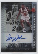 2019-20 Panini Illusions Trophy Collection Signatures Larry Johnson Auto 12q9