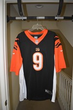 Joe Burrow #9 Cincinnati Bengals Men's L Nike On-Field Jersey Black