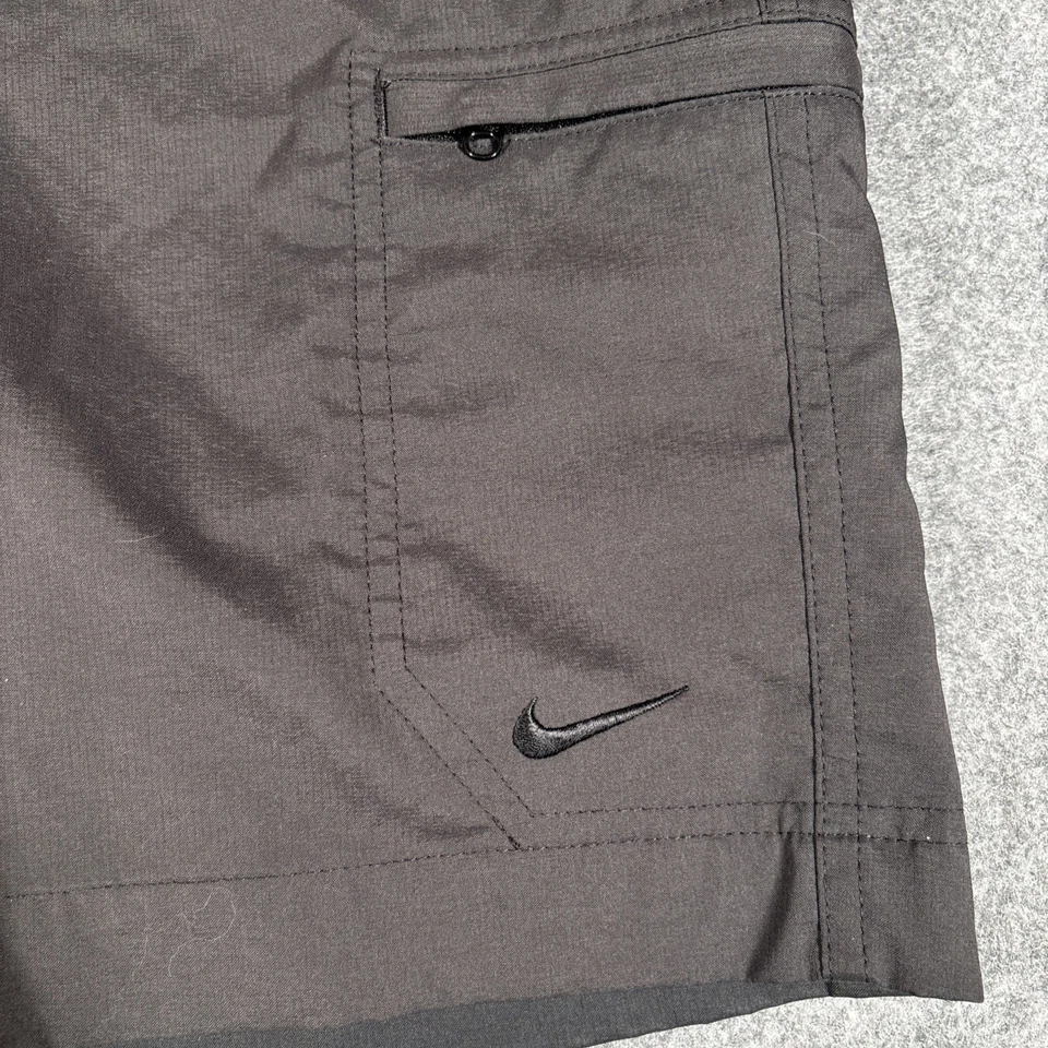 Nike Golf Cargo Shorts Mens 38 Black Performance Stretch Chino 10" Inseam - Image 4 of 4