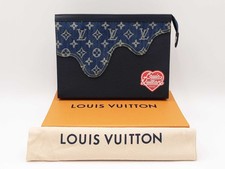 Louis Vuitton Nigo Monogram Blue Purse / Hand...