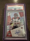 2020 Mosaic Joe Burrow Rookie Autographs Mosaic