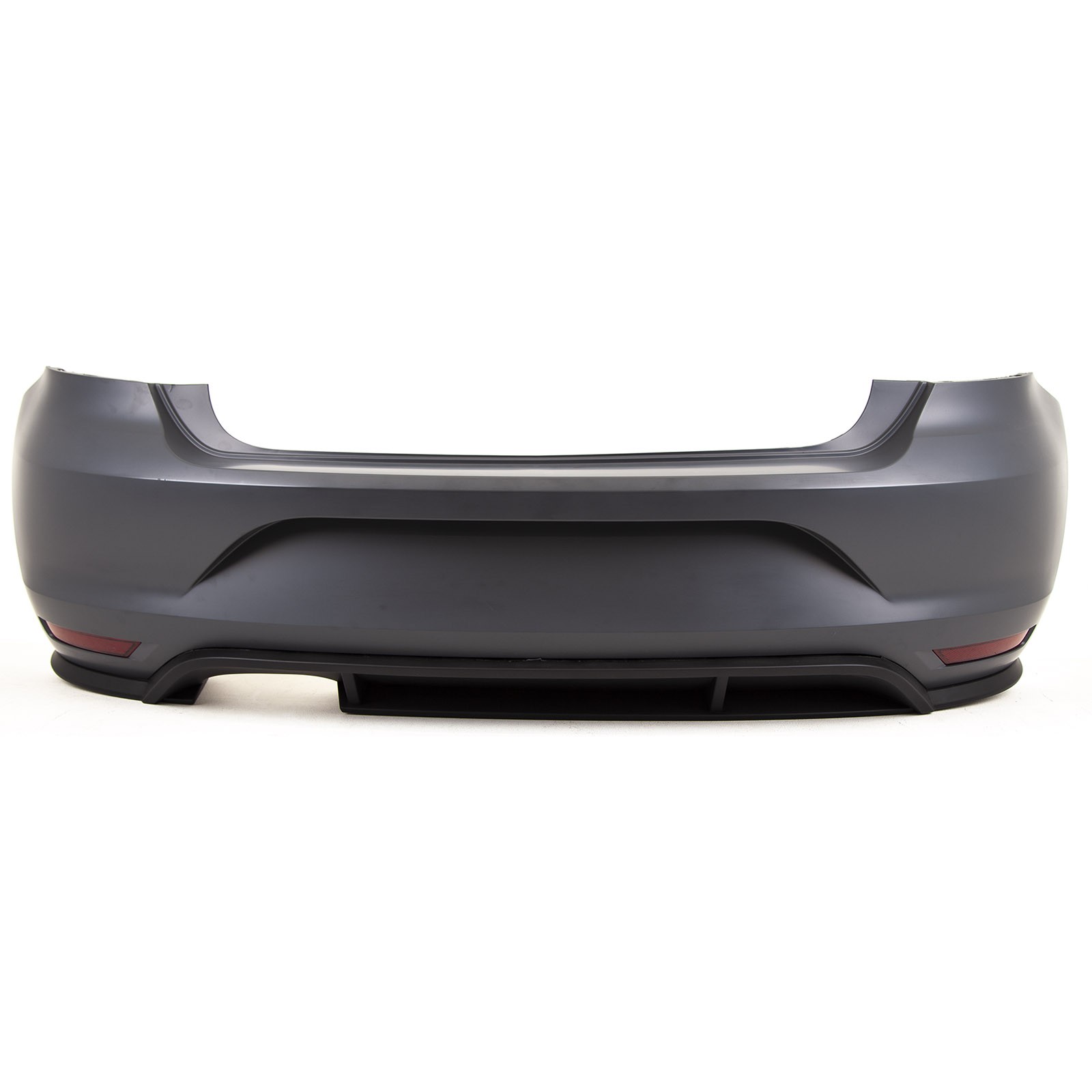 Fits VW Polo GTI 2015-2017 Rear Bumper Complete Primed Twin Exhaust Cut Out New