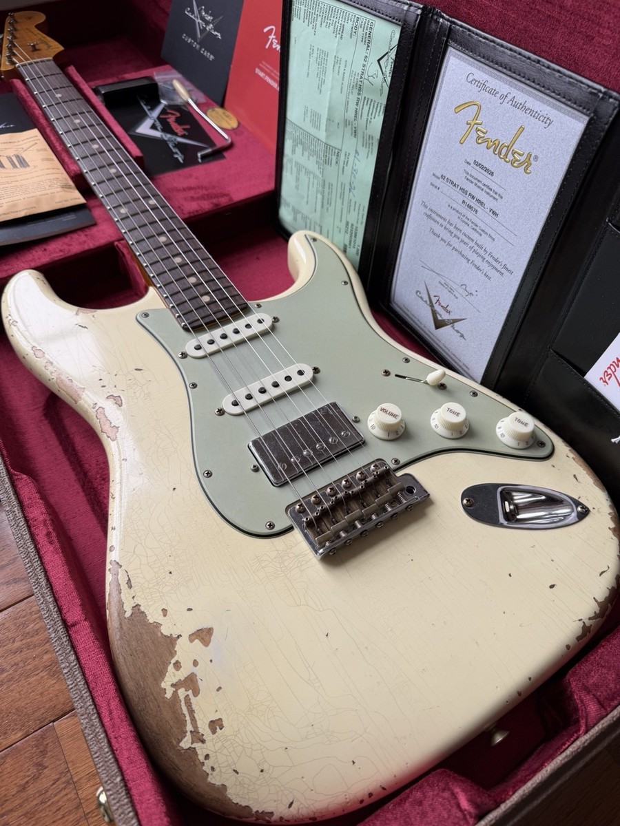 2026 Fender Custom Shop '62 Stratocaster HSS Heavy Relic - Vintage