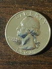 1963 p Washington silver quarter a extra fine coin mint  plus a surprise unc,