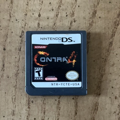 Nintendo DS Contra 4 Cartridge Only. Tested and working