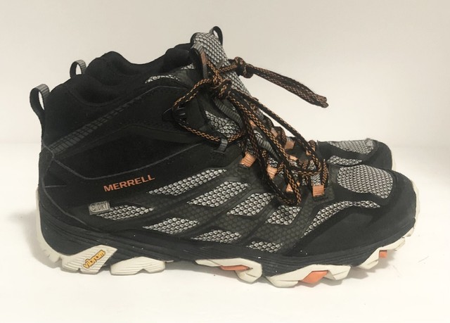 merrell men's moab fst mid waterproof hiking shoe