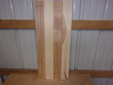 4 PC RUSTIC HICKORY LUMBER WOOD KILN DRIED BOARDS 32"X 3 3/8"X 11/16" LOT 320V