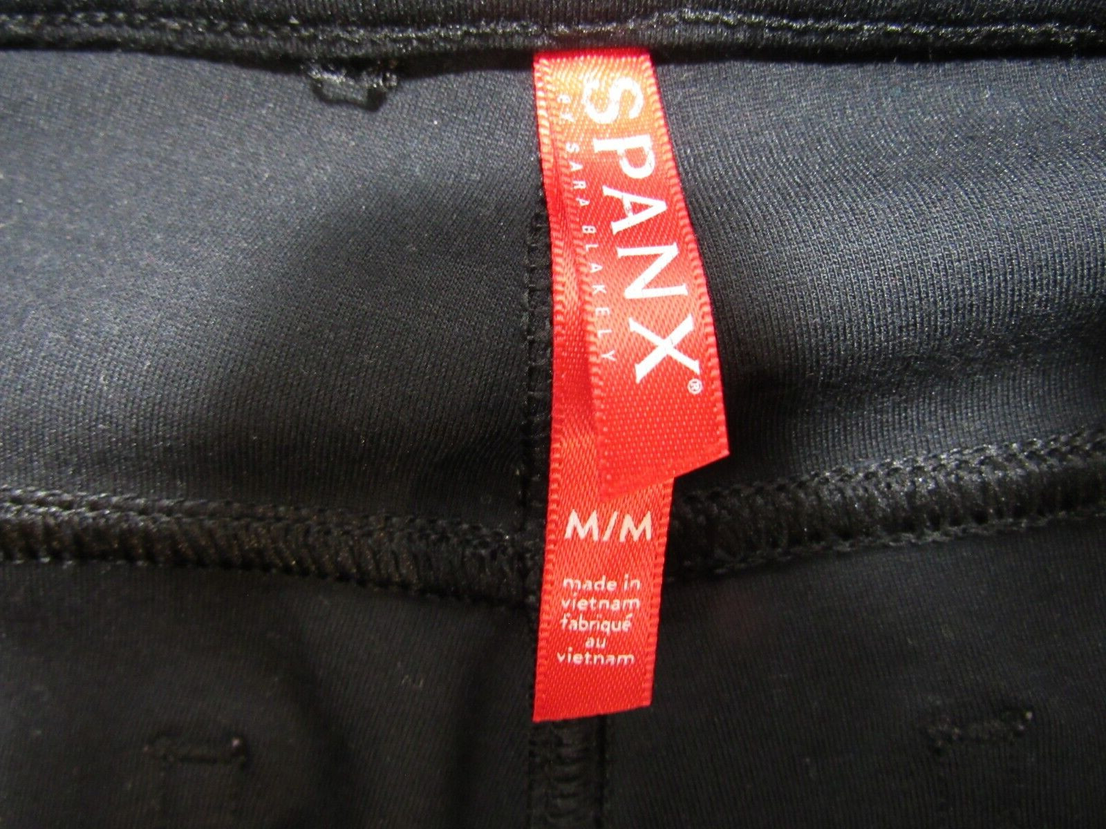 Spanx by Sara Blakely Solid Black Pull On Legging… - image 12