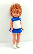 Vintage USSR Soviet Russian LARGE Plastic Rubber Doll