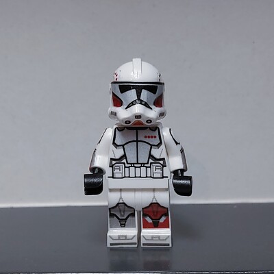 Lego Star Wars ARC Trooper Hammer Minifigur, Custom Helm, Decal Figur