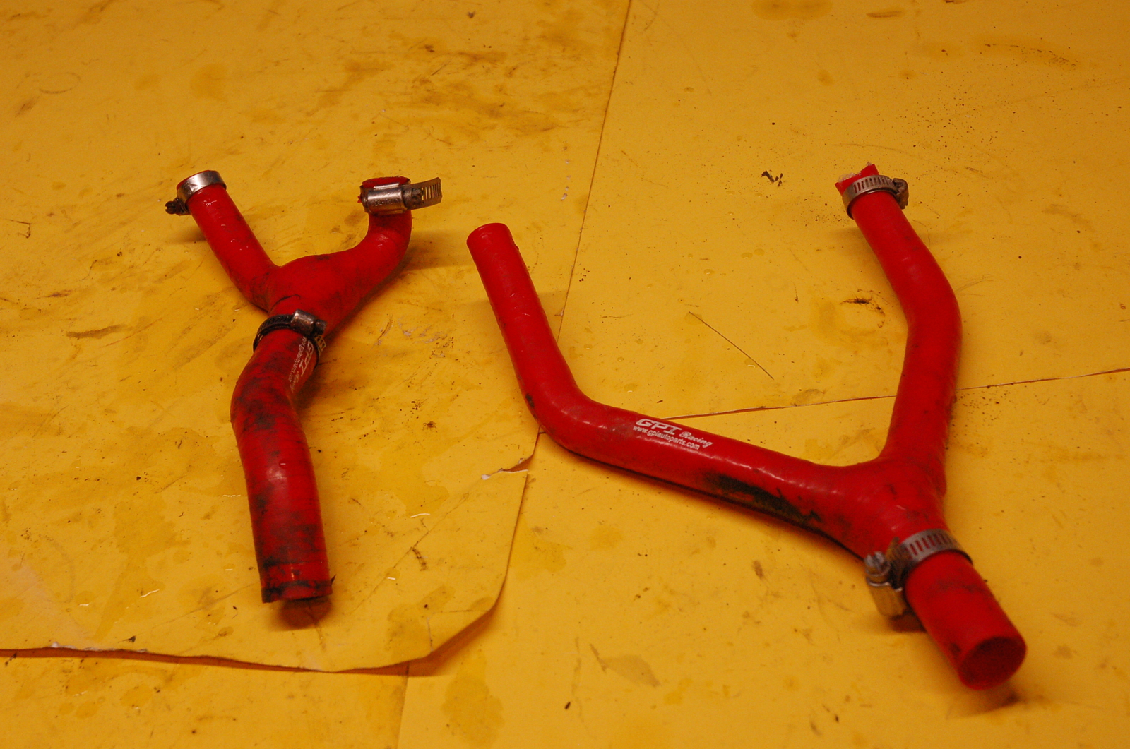 1985 YAMAHA YZ125 RADIATOR HOSES PIPE SET GPI RED 1983 1984 eBay