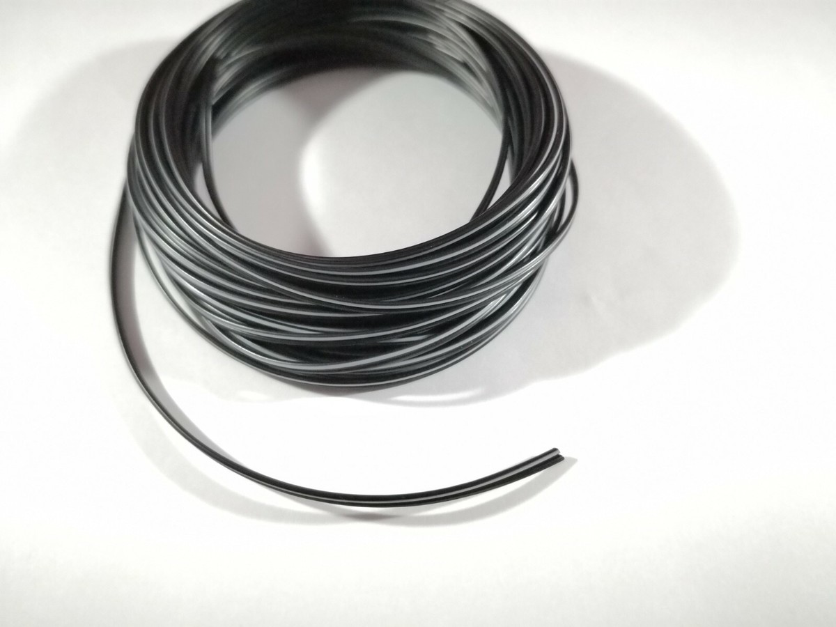 2-adriges Flachkabel – Silikon, Superweich, Kupferlitze – -60°C Bis 200°C – 2 Pin Kabel