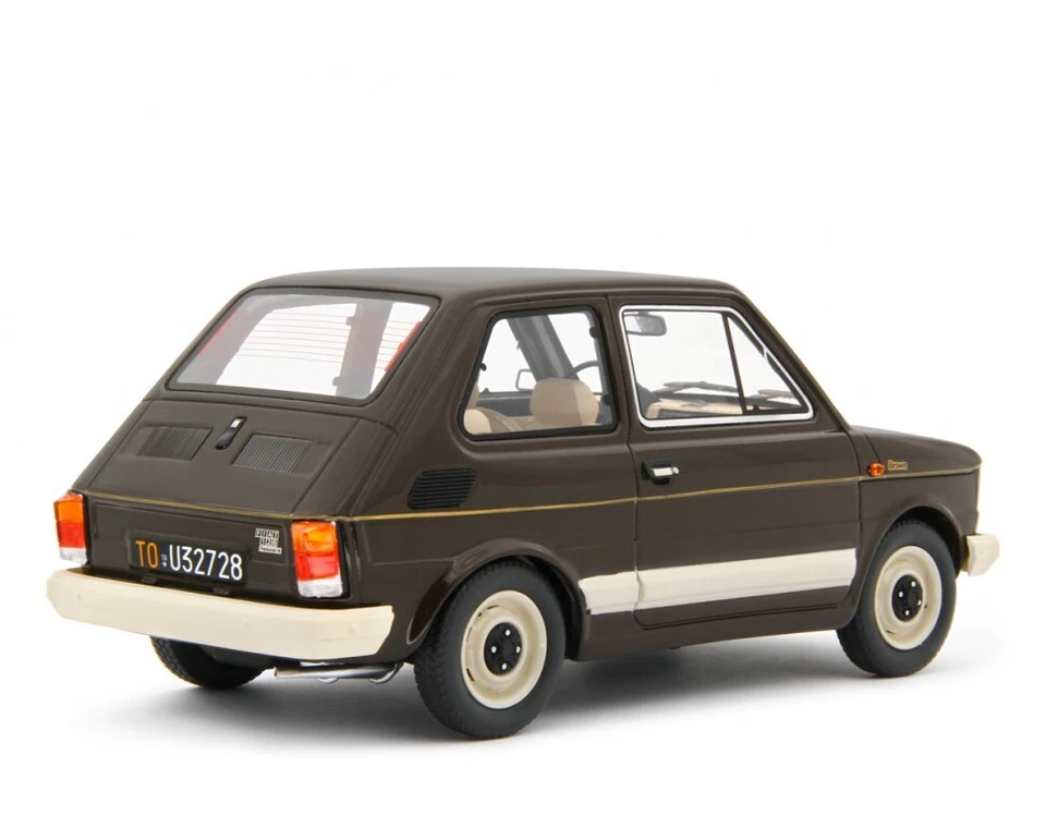 Fiat 126 Personal 4 Marrone Brown 1980 Laudoracing 1:18 Nuovo Limited Edition - Immagine 2 di 4