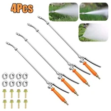 4x29 Inches Replacement Sprayer Wand 3/8" 1/4" Brass Barb Universal Sprayer Wand