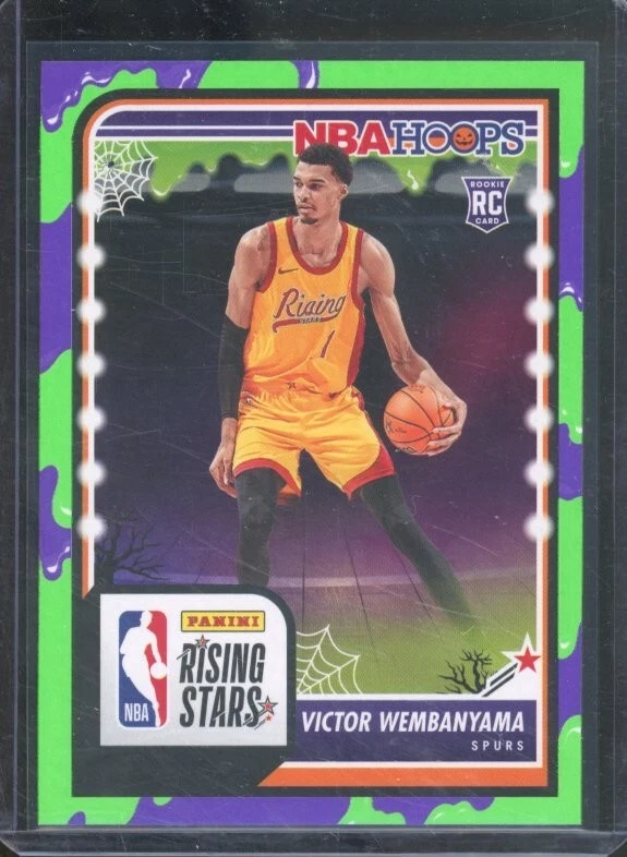 2023-24 Panini Haunted Hoops VICTOR WEMBANYAMA #282 RC Rookie Rising Stars Slime