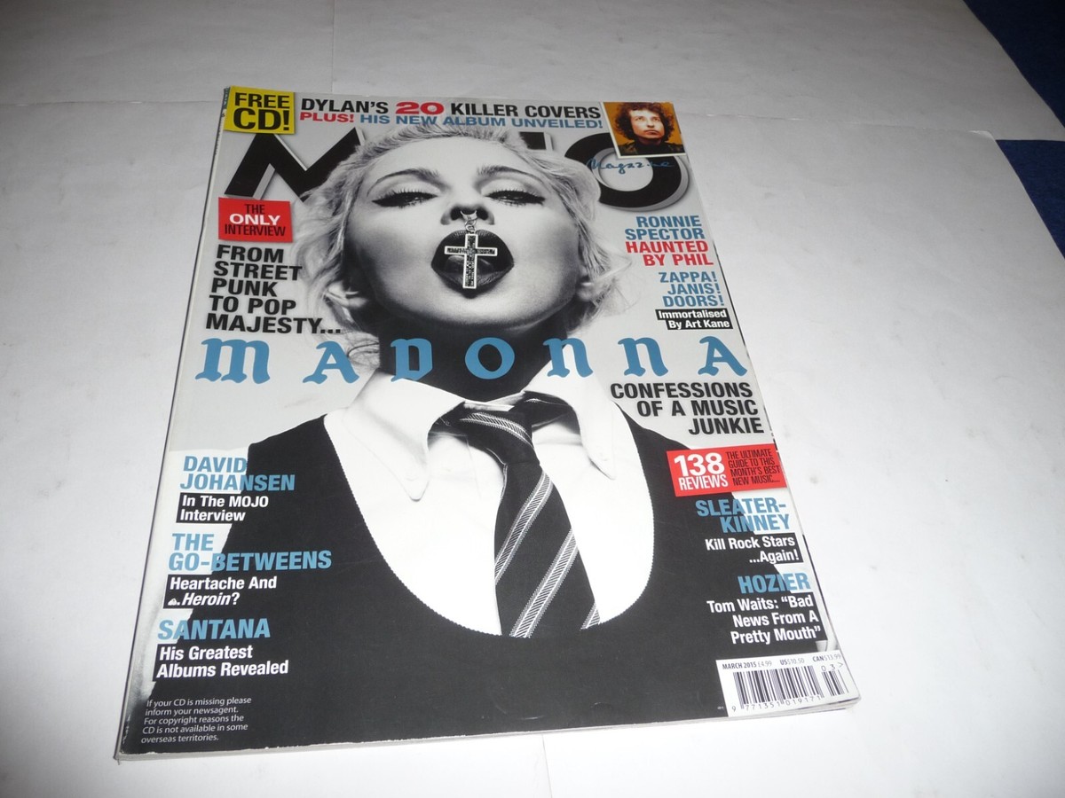 英国音楽雑誌 MOJO モジョ 256 MARCH 2015 マドンナ Mojo Magazine (March 2015) - Madonna cover | eBay UK