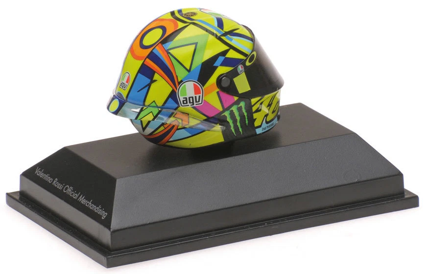 Minichamps Valentino Rossi Helmet - MotoGP 2016 1/8 Scale - Image 2 of 2