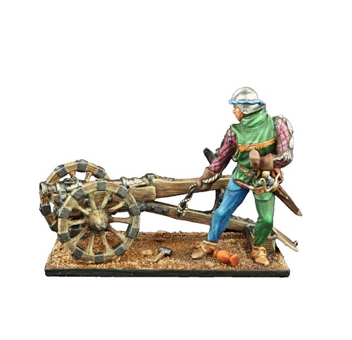 1950's German Kieler Zinnfiguren Imperial Artillery Tin Soldiers