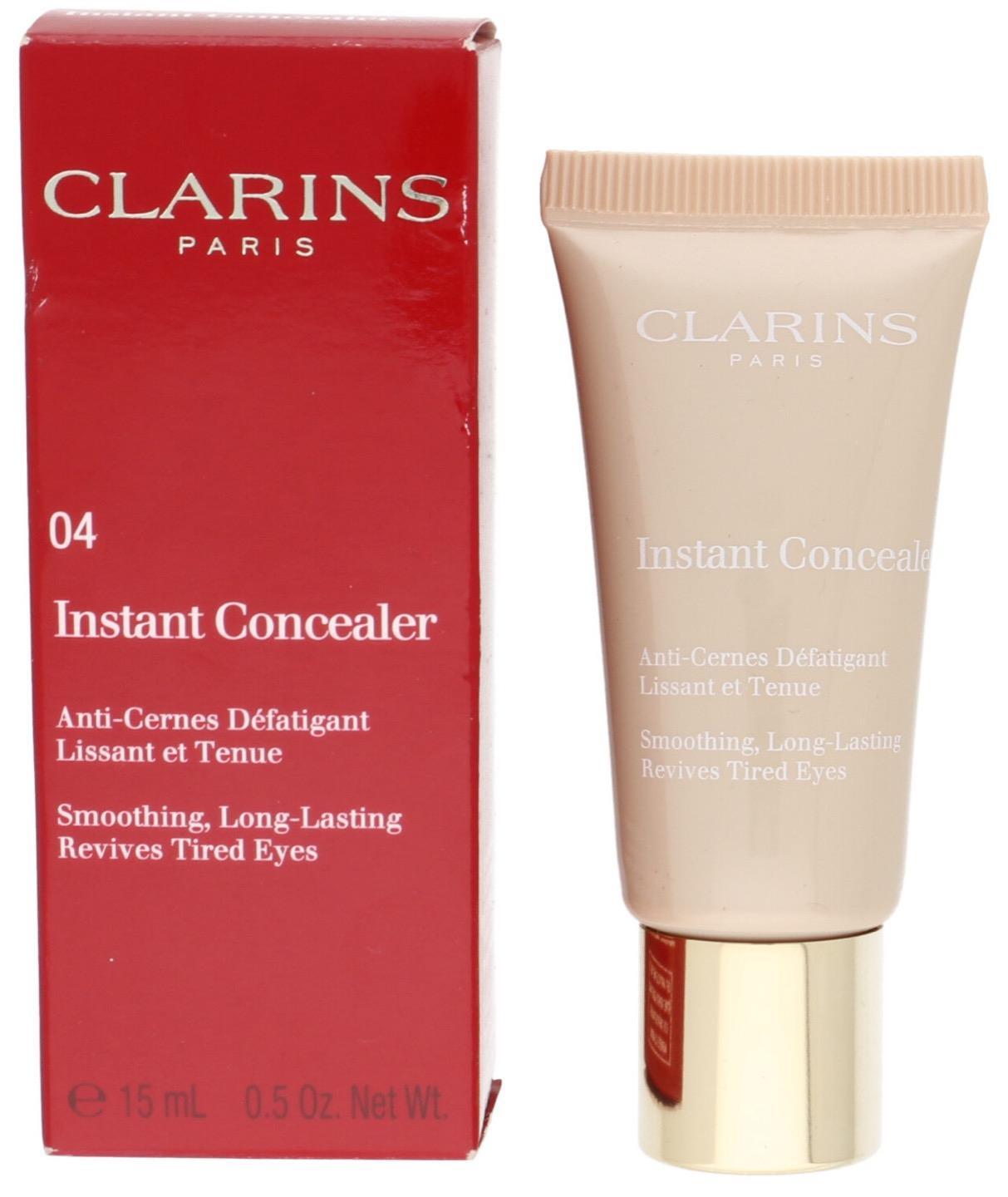 Clarins Instant Concealer # 04 Smoothing, Long Lasting, Revives Tired Eyes 15ml