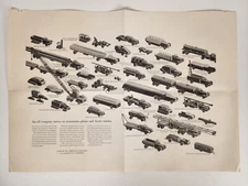 Vintage Standard Oil Company of California Vehicle Chart Chevron Rockefeller