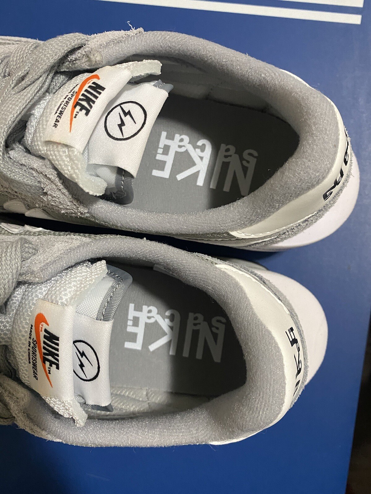 SACAI X NIKE Taglia 7 Nike LDV Waffle x design frammenti x grigio Sacai