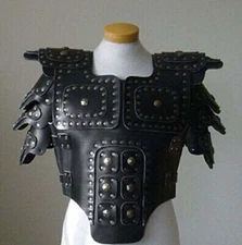 Leather Medieval Armour viking Celtic theatrical LARP costume Fantasy Armor