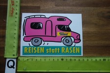 Old Sticker Camping Caravan Motorhome Magazine Promobil (QA)