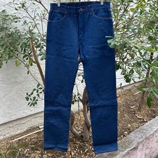 Wrangler 13MWZ Cowboy Cut Original Fit Jeans Men  s 33x36 Dark Wash NWT