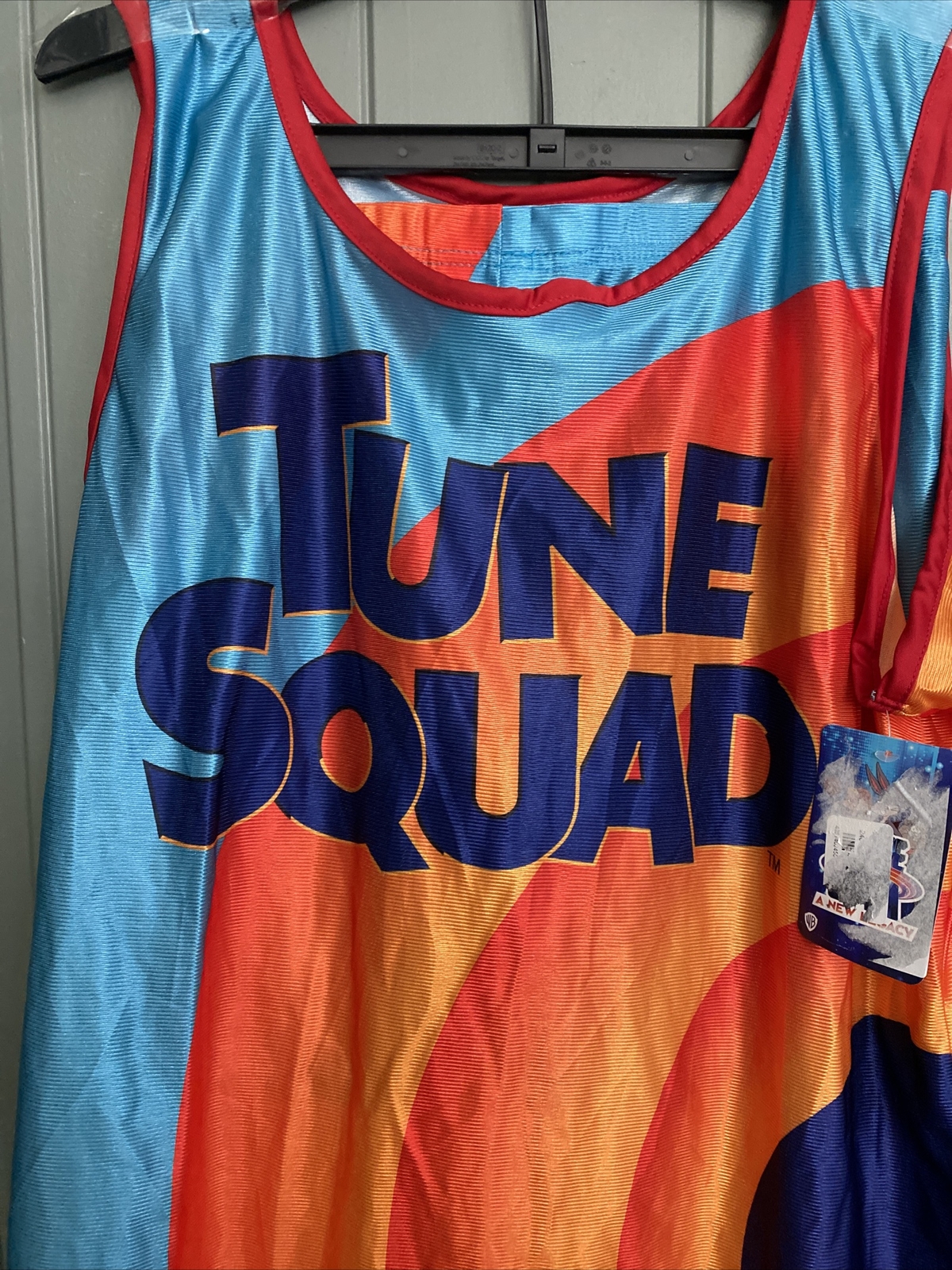 Men Women Boys Adult Space Jam Halloween Costume Uniform Tune Squad Sz Large eBay