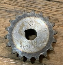 KANA 35B18 ROLLER CHAIN SPROCKET 1/2" BORE 1/8" KEYWAY 18 TEETH