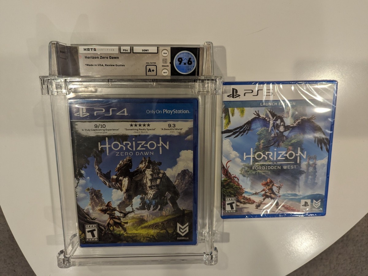 Horizon Zero Dawn Sony PlayStation 4 WATA 9.6 & Horizon Forbidden