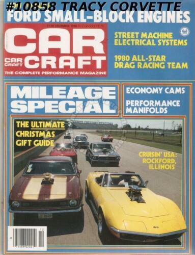 December 1980 Car Craft Blue Max Funny Car Raymond Beadle NHRA Fallnationals - Afbeelding 1 van 1