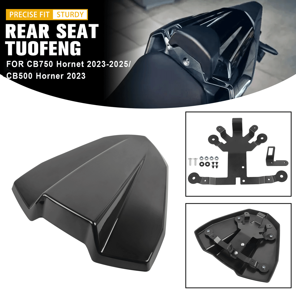 Rear Seat Cowl Cover Hump Tail Fairing For Honda CB750 Hornet 2023