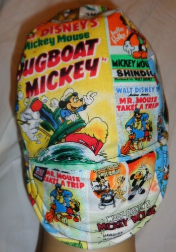 Mickey Mouse Tugboat Custom Made Construction, Welder, Pipe-fitter, Biker Hat - Picture 2 of 2