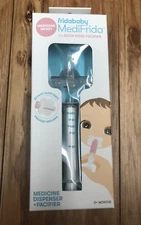 Medi Frida the Accu-Dose Pacifier Baby Medicine Dispenser by FridaBaby NEW