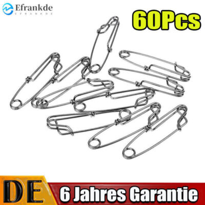 10x Angeln Schnappclip Hochfester Astaufhänger Snap Float Schnur Thunfischclip